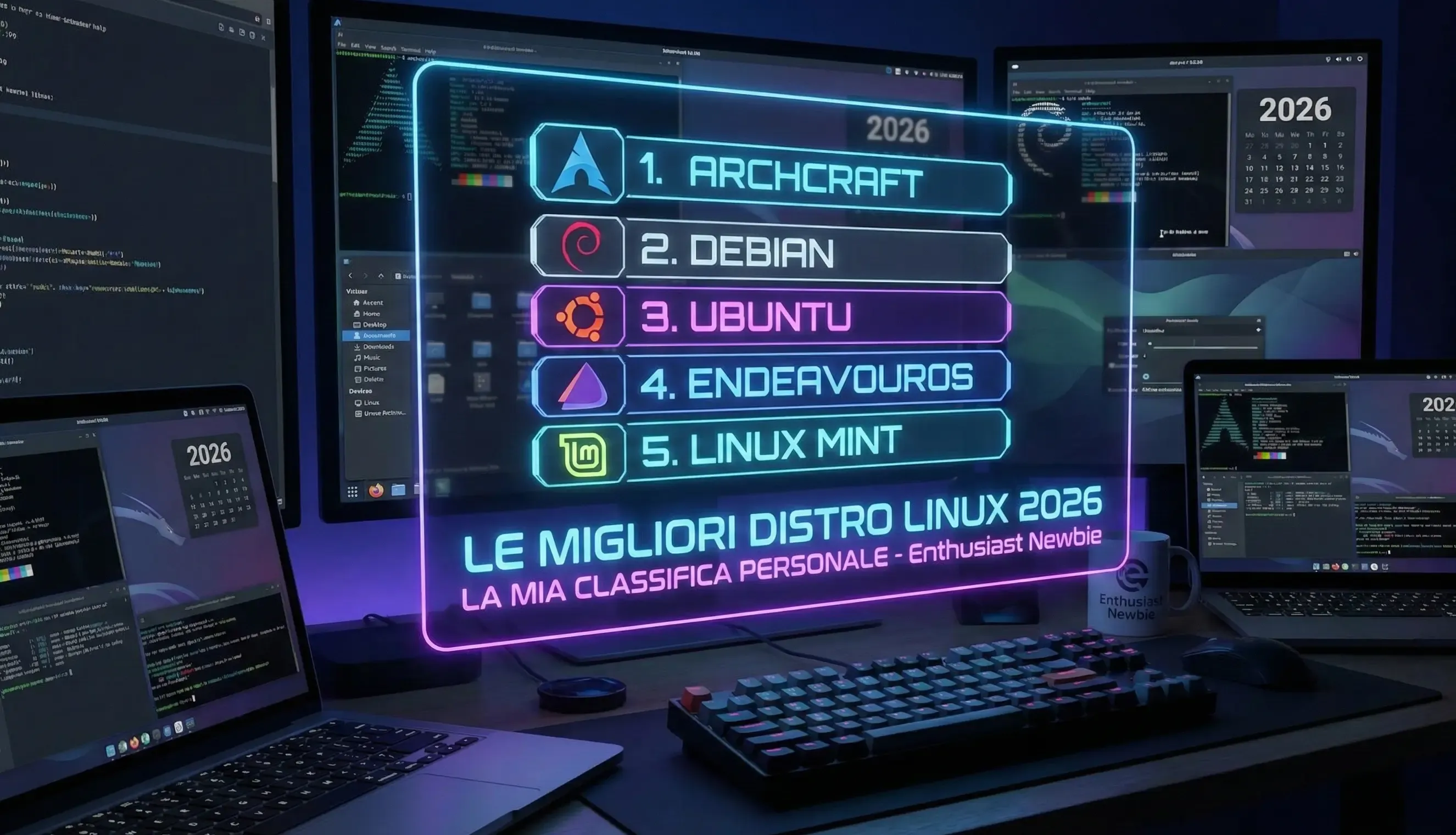 La mia Classifica Distro Linux