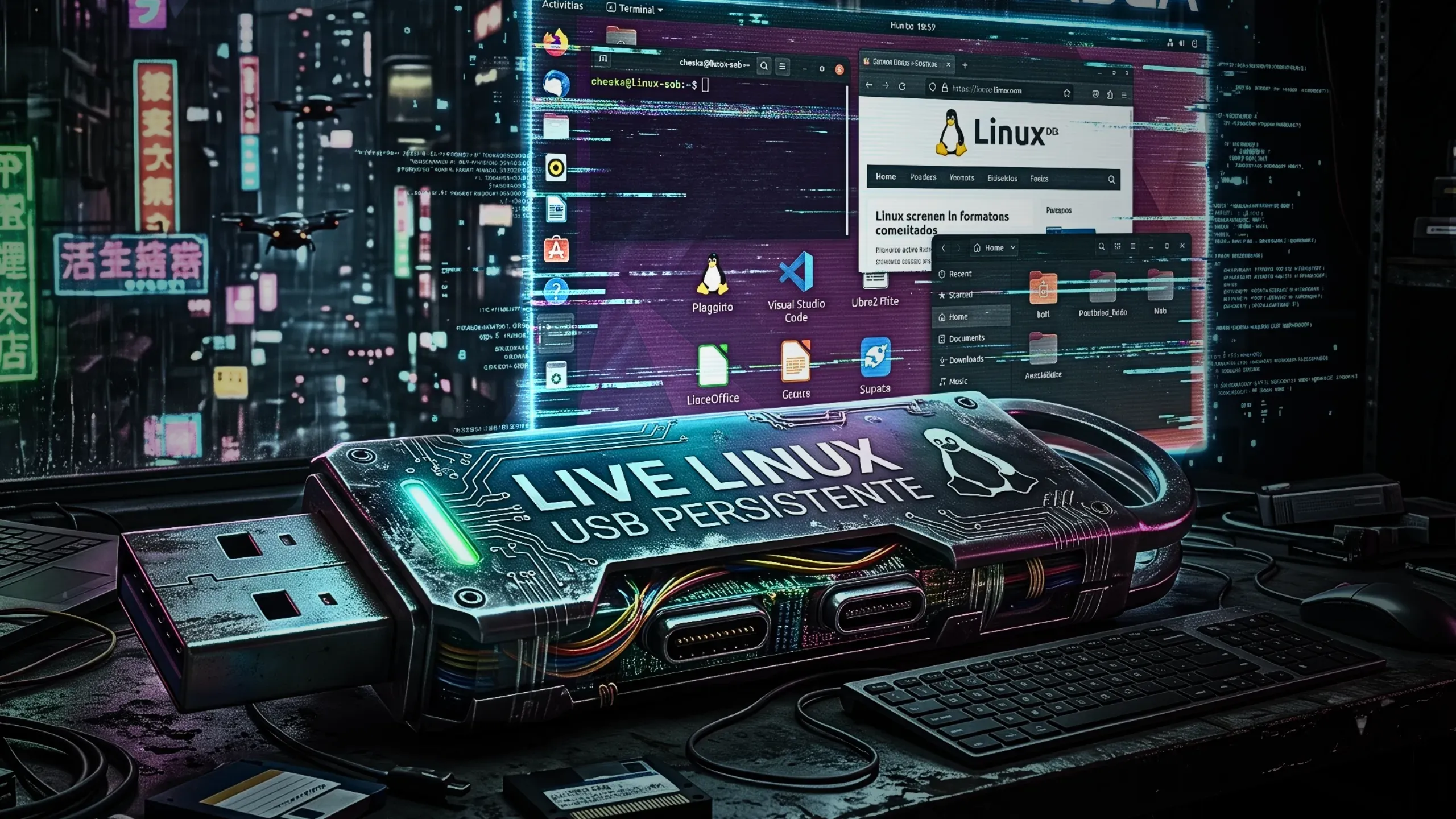Chiavetta usb linux persistente