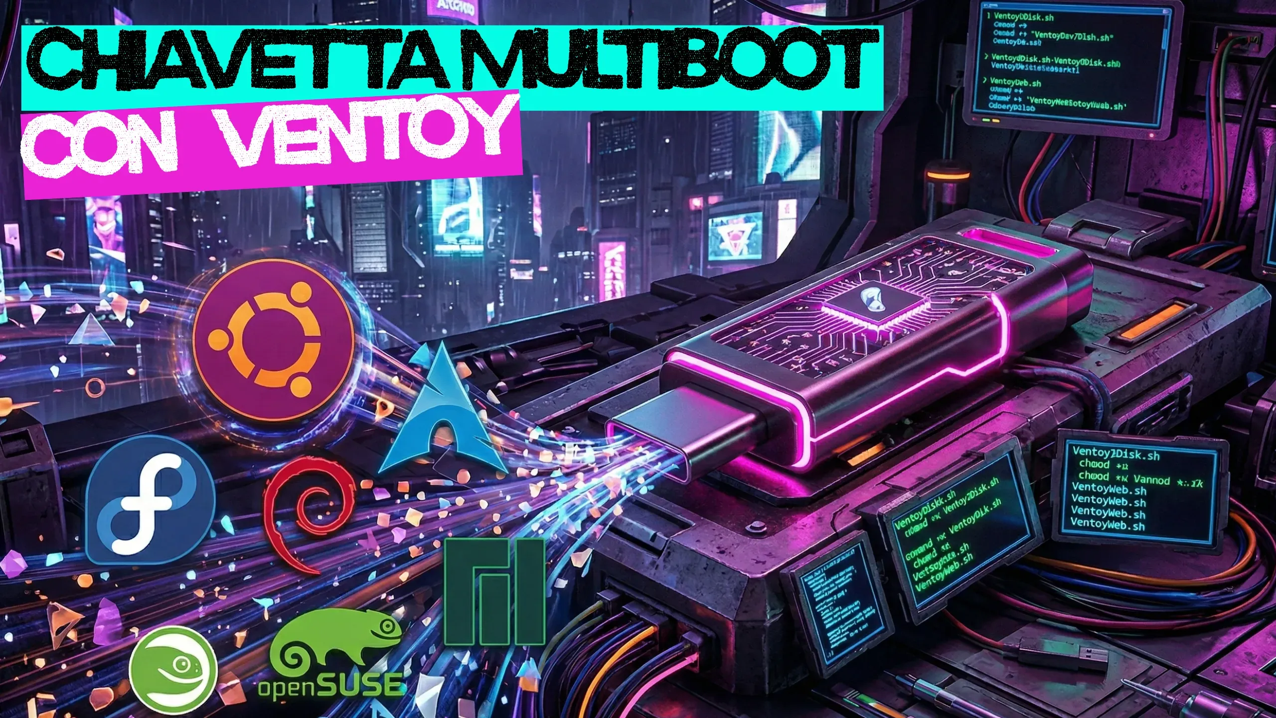 Creare una chiavetta Avviabile con Linux: La Guida a Ventoy