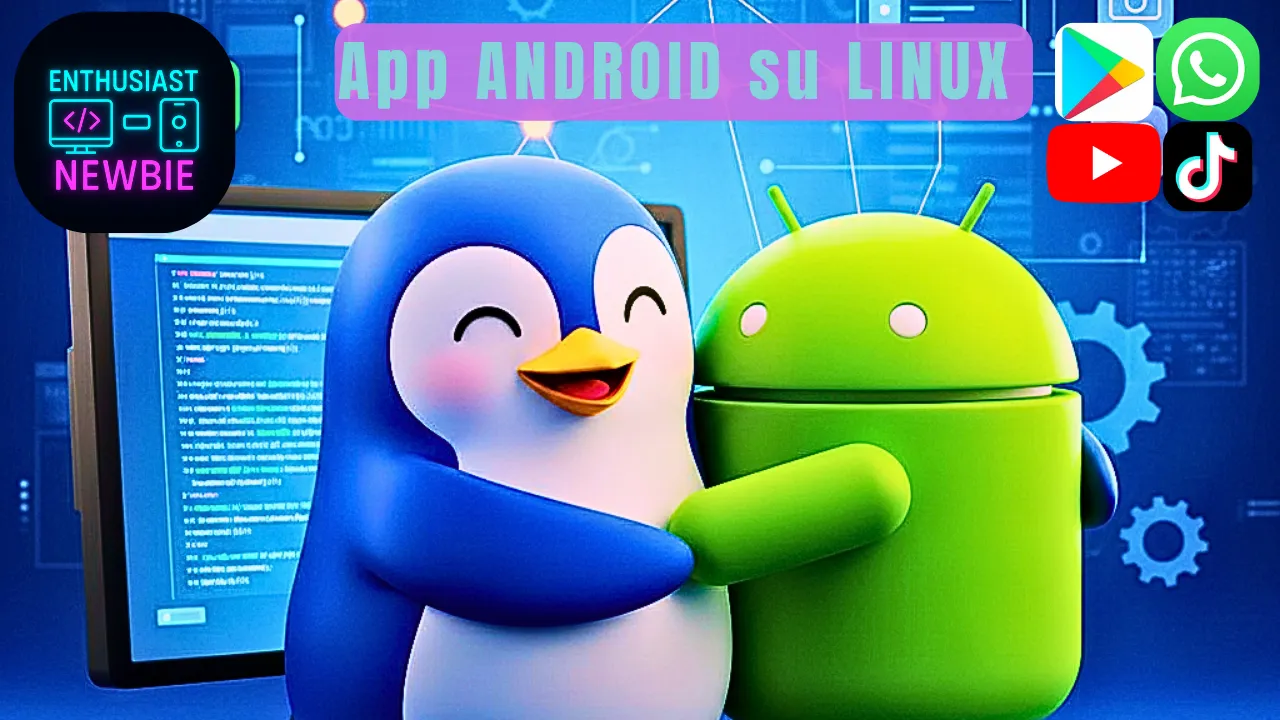 Android su Linux grazie a Waydroid